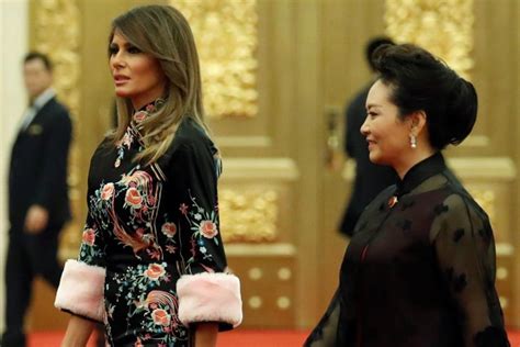 Melania Trump chinese state dinner